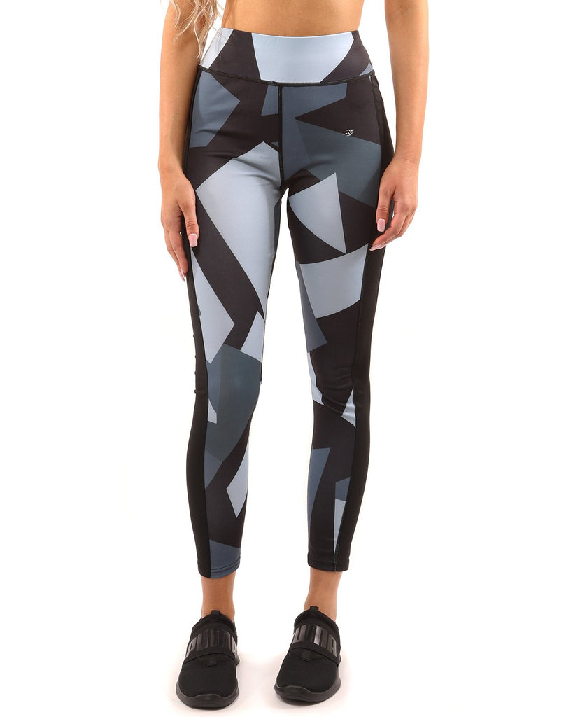 BONDI SET - LEGGINGS & SPORTS BRA - BLACK/GREY