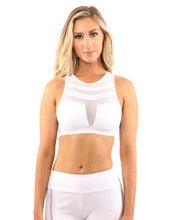 Load image into Gallery viewer, LAGUNA SPORTS BRA - WHITE