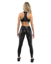 Load image into Gallery viewer, CORTINA ACTIVEWEAR SET - LEGGINGS &amp; SPORTS BRA - BLACK [MADE IN ITALY]