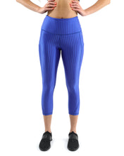 Load image into Gallery viewer, FIRENZE ACTIVEWEAR SET - LEGGINGS &amp; SPORTS BRA - BLUE [MADE IN ITALY]