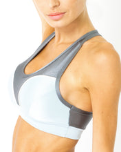 Load image into Gallery viewer, COPACABANA FLEX-FIT RACERBACK SPORTS BRA - ZINC