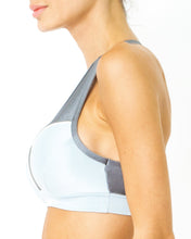 Load image into Gallery viewer, COPACABANA FLEX-FIT RACERBACK SPORTS BRA - ZINC