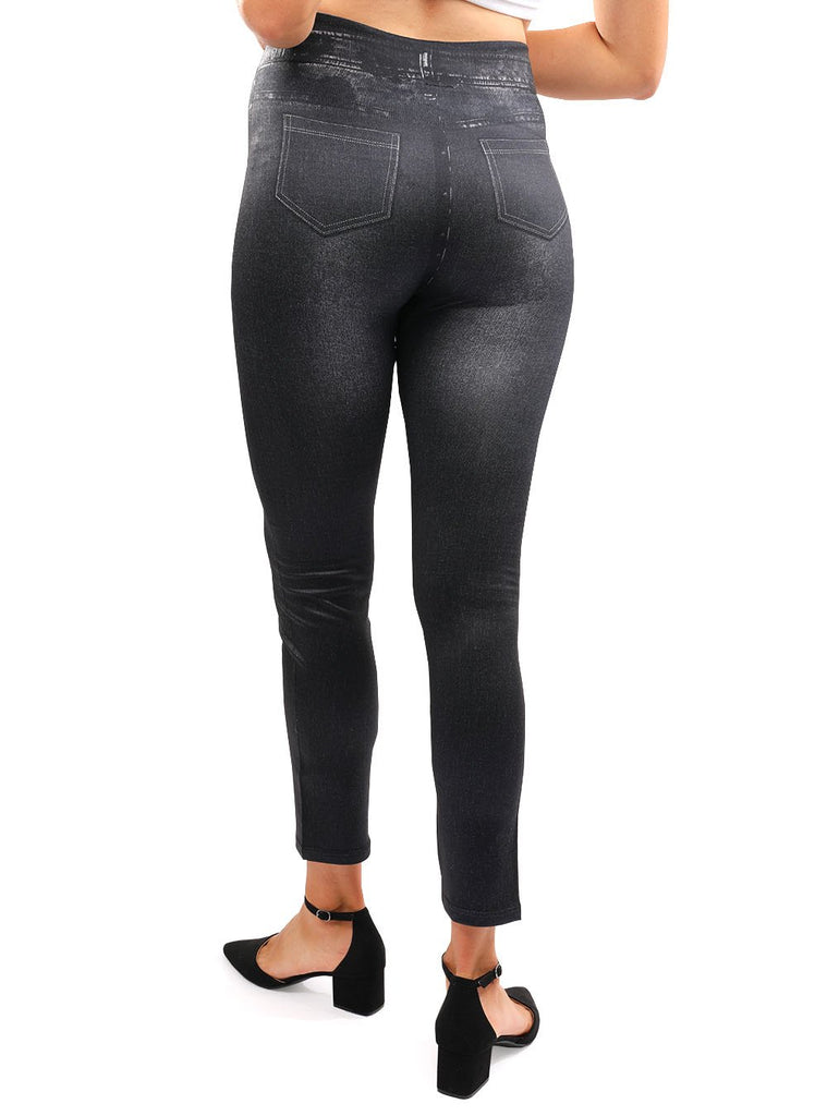 DOHENY BODYCON JEGGING / LEGGING - BLACK