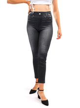 Load image into Gallery viewer, DOHENY BODYCON JEGGING / LEGGING - BLACK