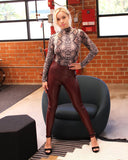 LESLIE ANIMAL PRINT BODYSUIT