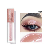 PUDAIER DIAMOND SHIMMER & GLOW LIQUID EYESHADOW | MATTE FINISHED - COLOR #02 PINK