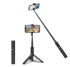 BLUETOOTH SELFIE STICK AND TRIPOD