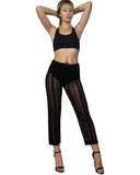 KIMRIDGE CROCHET PANT - BLACK