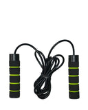 WEIGHTED JUMP ROPE WITH MEMORY FOAM HANDLES